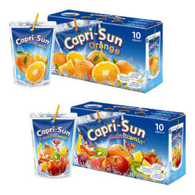 Capri-Sun Multivitamines & Capri-Sun Orange Reconnu Saveur de l'année