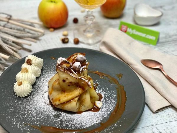 Crêpes aux 4 épices Recettes Coeur de pom