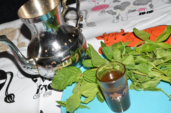 Thé à la menthe marocain