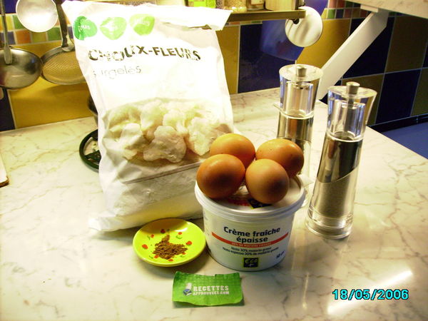 Creme chou hotsell fleur thermomix