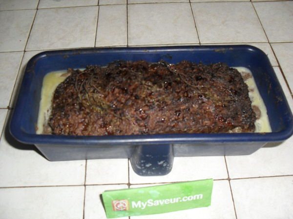 Terrine de foie de volaille - Claudine O.