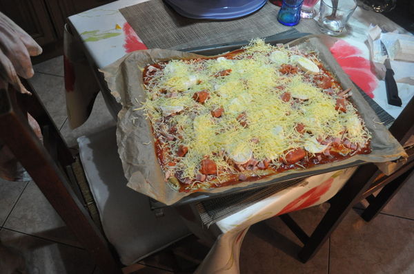 Pizza Americaine Avec Pate Facon Thermomix