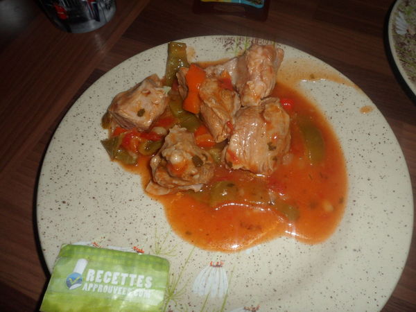 Sauté de porc à la provençale - Muriel M.