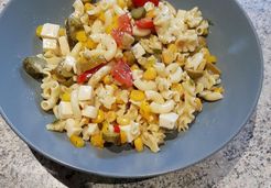 Salade de pâtes multicolores - Mélanie B.