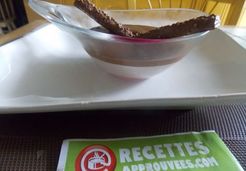 Verrines chocolat mousse banane avec Délichoc stick - Marie T.