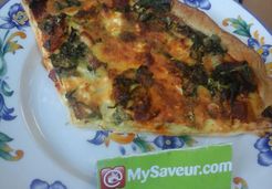 Quiche aux blettes et chorizo - Marie T.