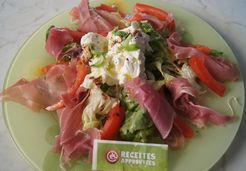 Salade italienne à la burrata - Celine T.
