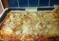 Pizza lardons artichaud - Noémie M.
