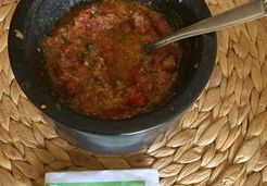 Sauce tomates aux tomates cerises - Marion B.