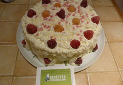 Vacherin glacé vanille fraise - Sandrine H.