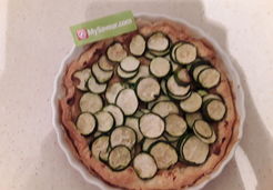 Tarte aux courgettes et à la moutarde - YANNICK V.