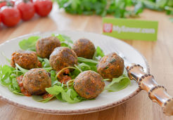 Boulettes de lentilles à l'italienne - TRAMIER