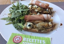 Tartine endive et bleu - Adeline A.