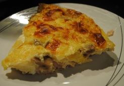 QUICHE SANS PATE THON CHAMPIGNONS WEIGHT WATCHERS - ELISABETH F.