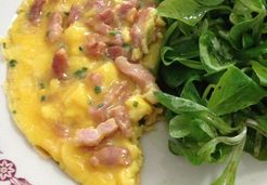 Omelette aux lardons  - Audrey H.