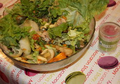 Salade d'hiver : pâtisson fruité - Marina S.