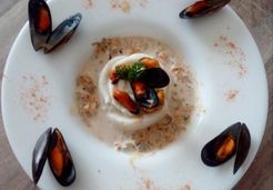 Bavarois de chou fleur et moules - MILVIA H.