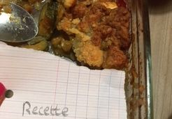 Crumble de légumes aux courgettes - Eileen B.