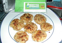 Nuggets de poulet au poivrons panure de chips - Françoise V.