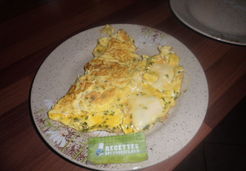 Omelette au fromage - Lynda T.