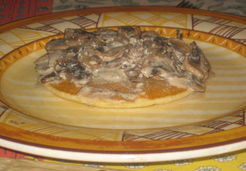 Blinis aux champignons - Muriel M.