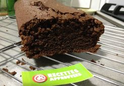 Cake au chocolat (et noisettes) - Audrey H.