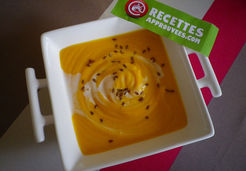 Velouté de courge butternut au lait de coco - Laure G.