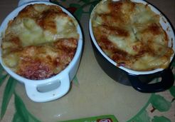 Mini cocotte lasagnes épinards - MILVIA H.