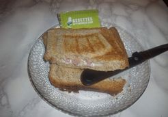 Croques jambon et fromage à tartiner - Cindy G.