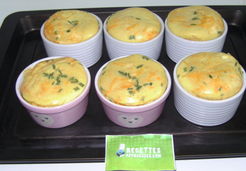 Petits flans à la mimolette Les Délices d'Amélie - OLIVIA L.