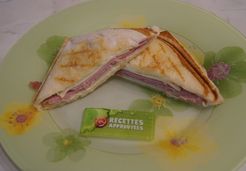 Croque monsieur au provola ( fromage fumé)  - Celine T.