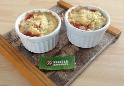 Crumble rhubarbe et fraises - Laurence D.