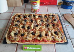 Pizza artichauts et anchois  - Pascale C.