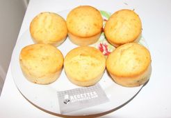 Muffins cœur chocolat blanc  - Floriane O.