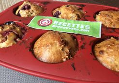 Muffins avoine et rhubarbe - Adeline A.