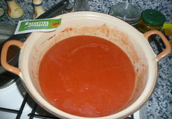 Soupe aux courgettes et aux tomates - Jean rené B.