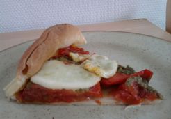 Tarte tomates-pesto-mozzarella - Nina F.