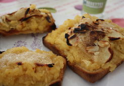 Bruschetta sucrées aux pommes - Marina S.