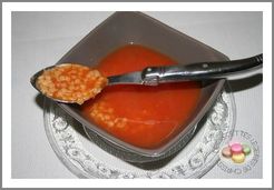 Soupe de tomates étoilée au Thermomix  - Chrissy V.