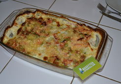 Gratin de ravioles aux courgettes - Florence G.