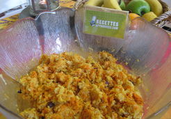 Salade lentilles corail et canneberges - Muriel M.