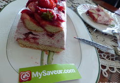Cake-charlotte aux fraises - Catalina L.