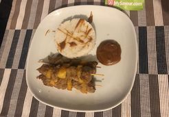 Brochettes de veau et ananas - Najwa N.