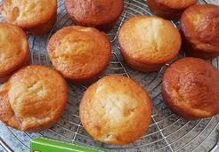 Muffins aux pêches de vigne - Mélanie B.