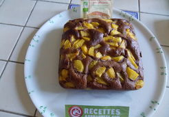 Cake épicé au miel et aux nectarines - Marie T.