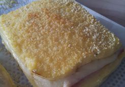 Croque-monsieur de polenta jambon-fromage (Thermomix) - Virginie G.