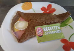 Galette Bretonne au jambon et fromage de chèvre - Céline B.