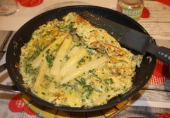 Omelette asperges parmesan - Marina S.