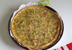 Tarte à la rhubarbe  - Agnès L.