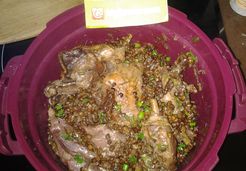 Lentilles et confit de canard  - Isabelle P.